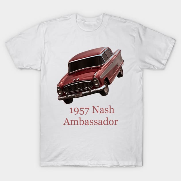 1957 Nash Ambassador T-Shirt by mtbearded1